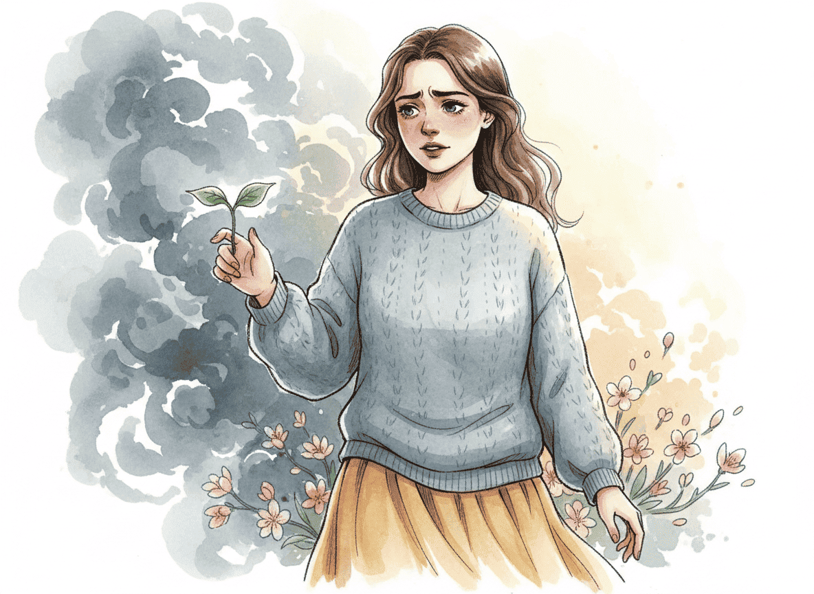 かわいい女性の表情・ポートレート