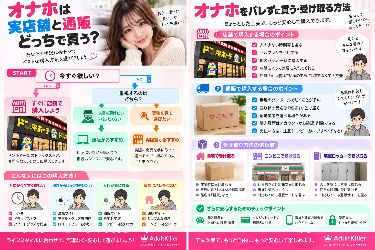 オナホをバレにくく購入して受け取る方法